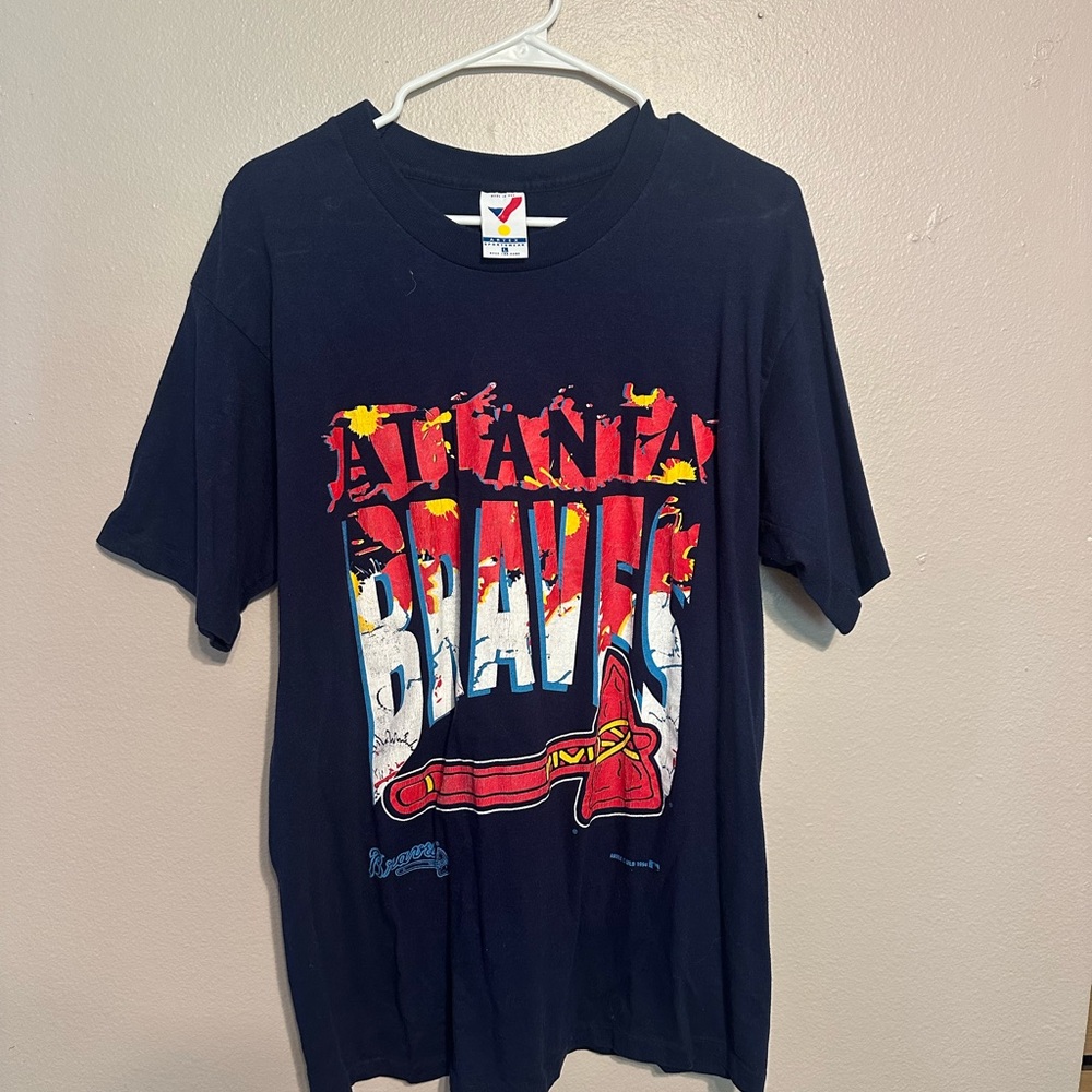 Atlanta Braves Navy Tee